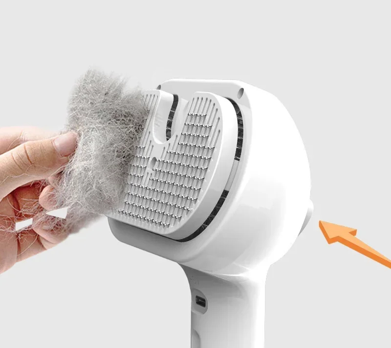 מסרק טיפוח קיטור 3 ב־1 לחיות מחמד – טיפוח חכם, נעים וללא פרווה מיותרת!