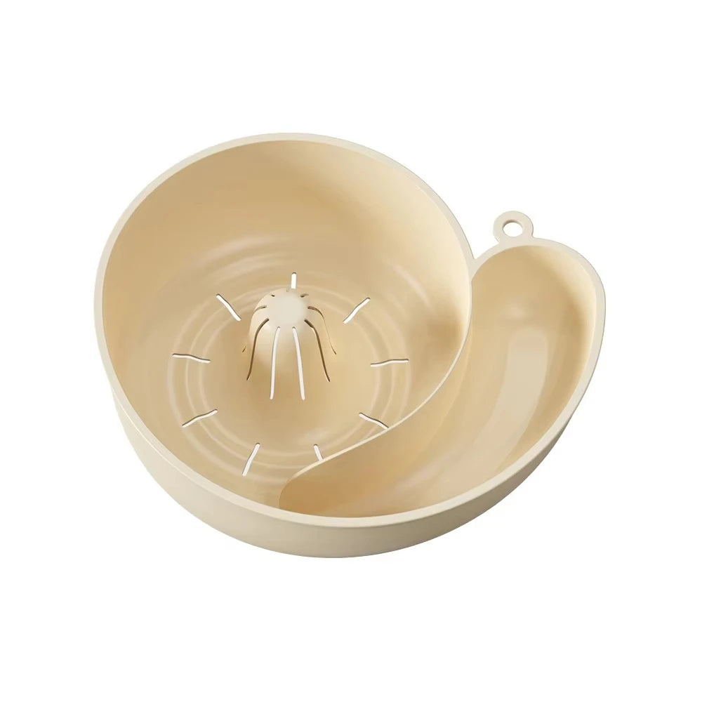 🥬 קערת שטיפה חכמה לפירות וירקות – 4 ב־1 לניקוי, סינון והגשה מושלמת!